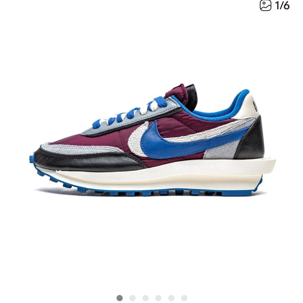 Nike Men's Sacai x Undercover LD Waffle - Blue and Black